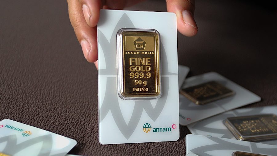 Harga Emas Antam Rekor Tertinggi Tembus di Atas Rp2.5 Juta/Gram