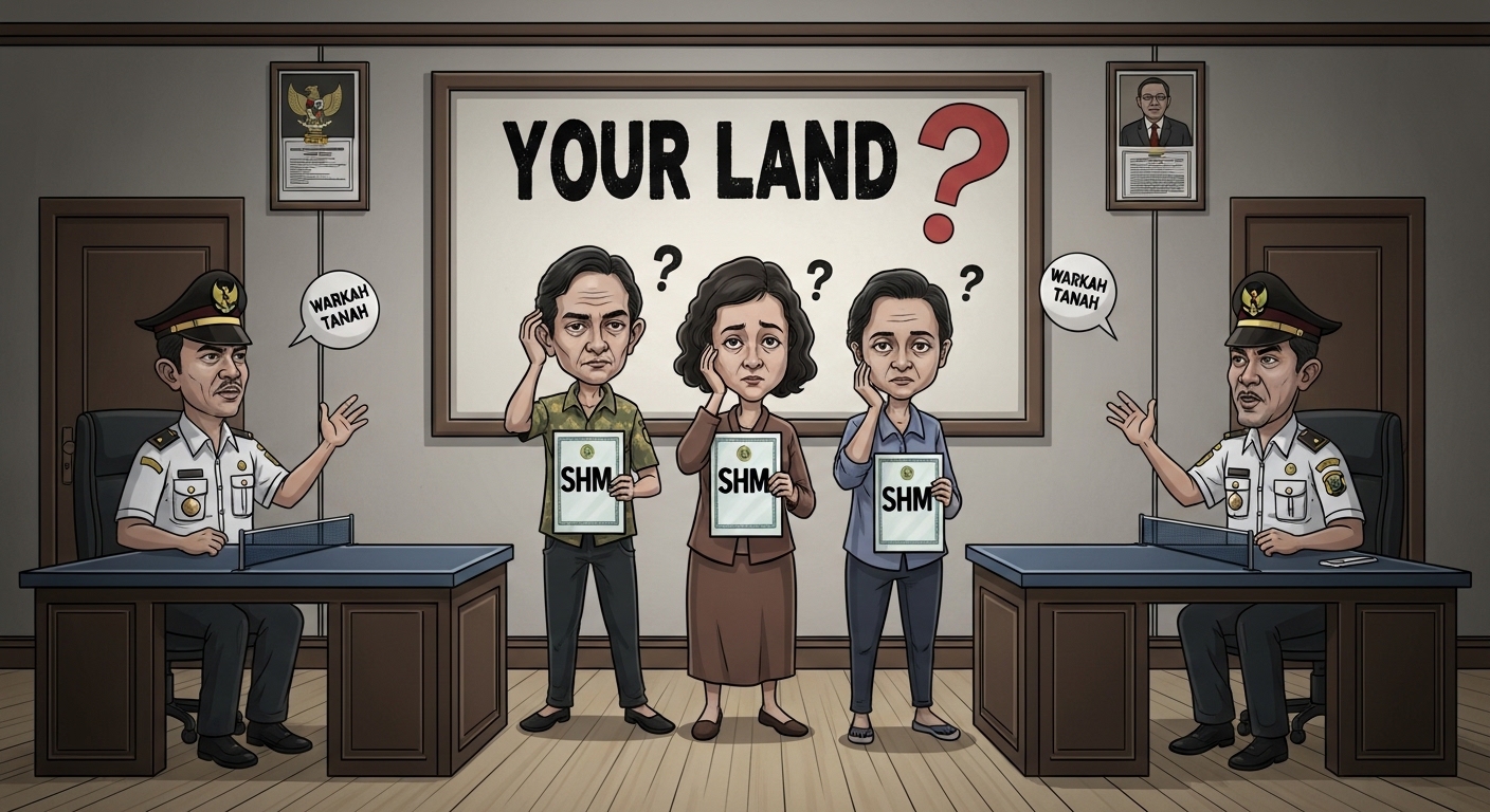 Kelalaian BPN Mengakibatkan Konflik Pertanahan