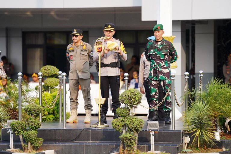 Jelang Musim Mudik Lebaran Tahun 2026, Polres Indramayu Gelar Apel Kesiapan Operasi Ketupat Lodaya