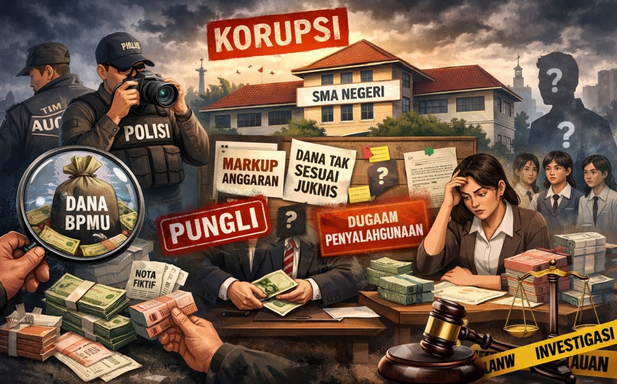 Penggunaan Dana BOS,BOPD di Sejumlah SMA Negeri Kabupaten Bandung Diduga Bermasalah